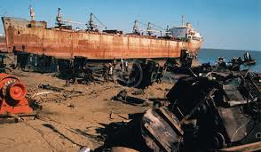 Indian port resumes ship breaking activities after three years