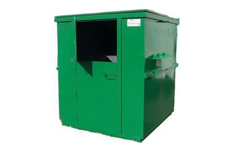   Fiber and cardboard recycling container CRF-309