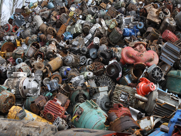 Electric Motor Scrap. 217,Bale breakers Equipment