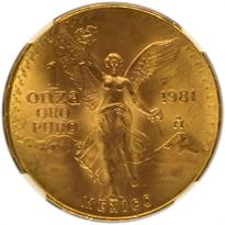 MEXICO GOLD ONZA (1981-DATE)