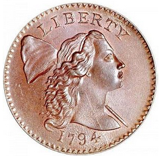  Liberty Cap Large Cents - Early Copper Penny (1793-1796) coin