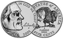 Jefferson Nickels -  Westward Journey Series (2004-2005)