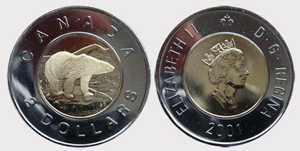 2 dollars 2008 - Quebec Elizabeth II