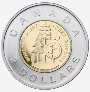 2 dollars 2011 Elizabeth II coin