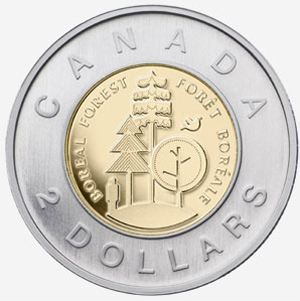 2 dollars 2011 - Parks Canada  Elizabeth II