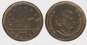 1 dollar 2005 - Terry Fox  Elizabeth II