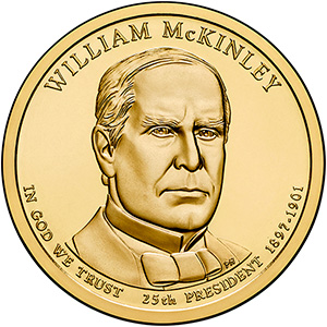2013 William McKinley Presidential $1 Coin 500-Coin Box, Denver (WM8)