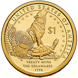 2013 Native American $1 Coin 25-Coin Roll - Philadelphia (AC1)