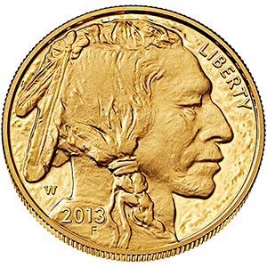 2013 American Buffalo One Ounce Gold Proof Coin (BU7)