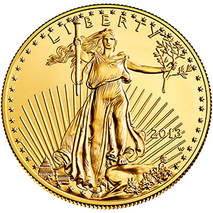 2013 American Eagle One Ounce Gold Uncirculated Coin (GB1)