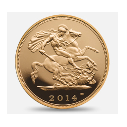 The Half-Sovereign 2014 coin