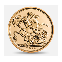 The Half -Sovereign 2014 Brilliant Uncirculated