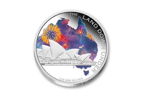 2013 Australia 1-oz Silver Sydney Opera House Proof