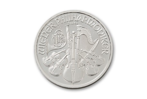 2013 Austria 1-oz Silver Philharmonic BU
