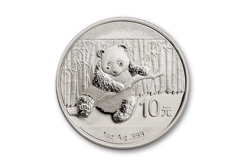2014 China 1-oz Silver Panda BU