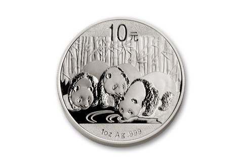 2013 China 1-oz Silver Panda First Strike Gem BU