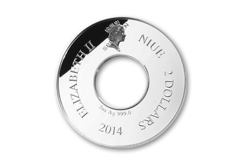 2014 Niue 2-oz Silver Year of the Horse Proof