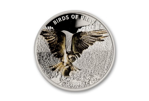 2013 Niue 1-oz Silver Birds Of Prey Osprey Proof