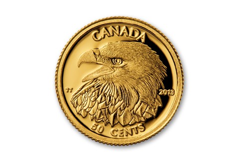 2013 Canada 1/25-oz Gold Bald Eagle Proof