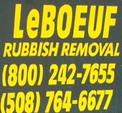 Le Boeuf Rubbish Removal