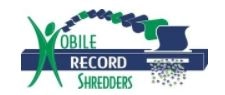 Mobile Record Shredders
