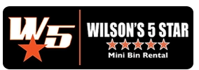 Wilsons 5 Star Mini Bin Rental