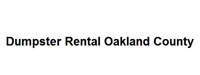 Dumpster Rental Oakland County