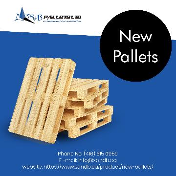 S&B Pallet is a Supplier of New Pallets