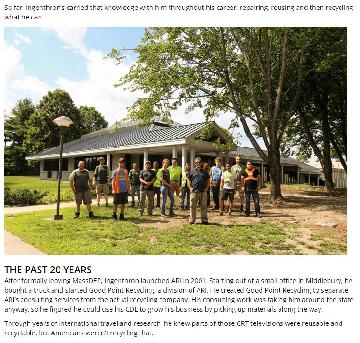 Recycling Today Cover 2020 (20th Anniversary)