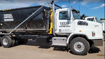 Total Disposal Roll Off Truck