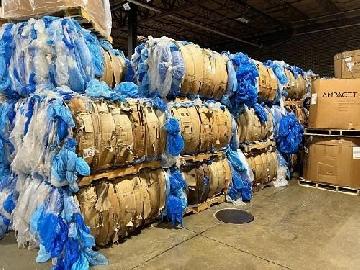LDPE bales mix color