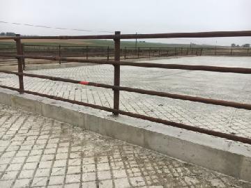 Cattle lot structural pipe