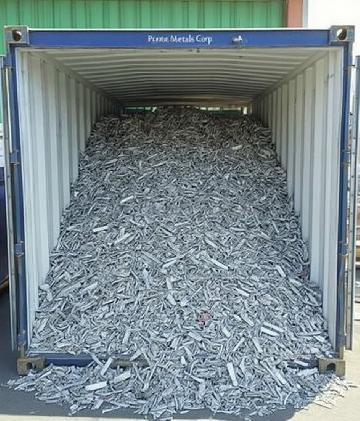 aluminum scrap Zorba 90/95 HS 7602, Tense, Twitch