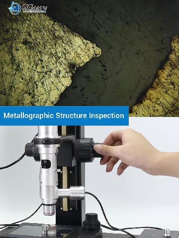 1000X industrial microscope for metallographic structure inspection and material analysis