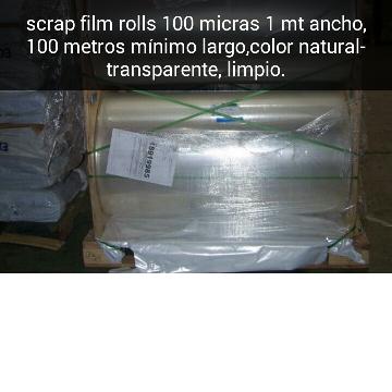 Scrap film rolls 2