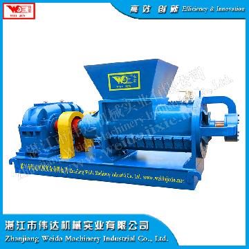 Tire recycling machine