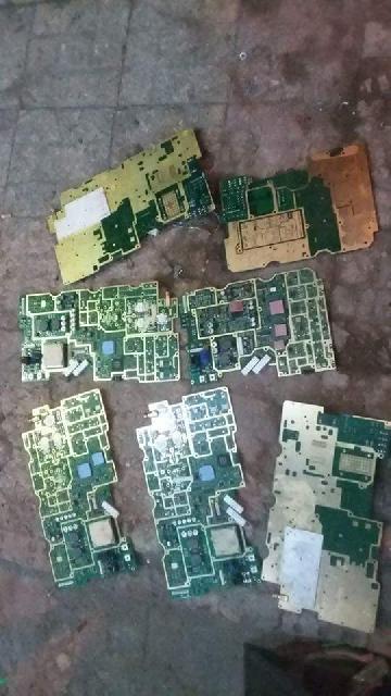 central motherboard gold plated