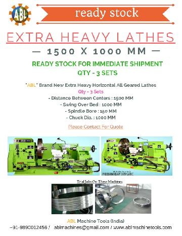 Extra Heavy Geared Lathes