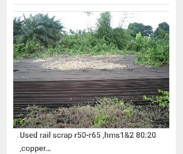 Used metal and steel 