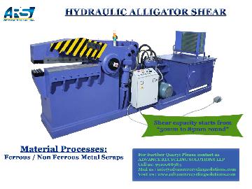 Hydraulic Alligator Shear