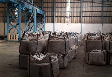 copper wires in jumbo bags