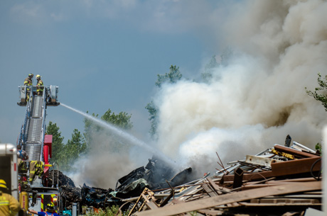 SA Recycling Plant in Phoenix under Fire, Reason Unknown