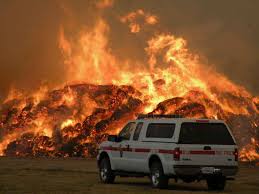 Huge fire destroys Iowa scrap metal recycling plant