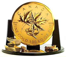 Royal Canadian Mint to Release Two Coins of $1,000 and $1,250  