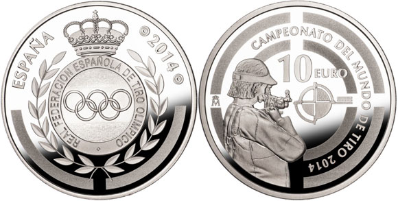 Spain to launch 2014 ISSF World Championships Silver Coin