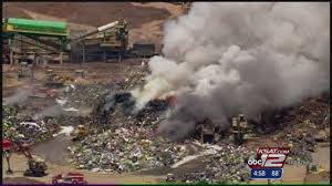 Fire fighters extinguish scrap metal fire at Seguin salvage yard