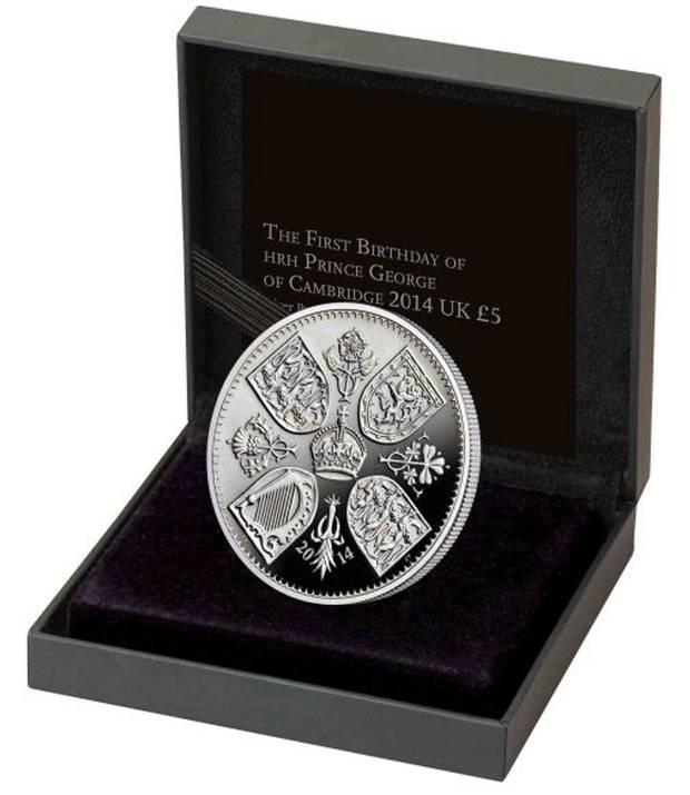 Commemorative Coin to Mark Prince George's Birthday and Christening