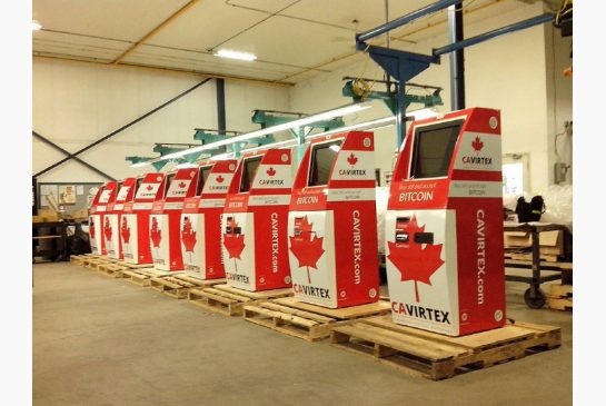 CAVIRTEX Launches Six New Bitcoin Teller Machines in GTA