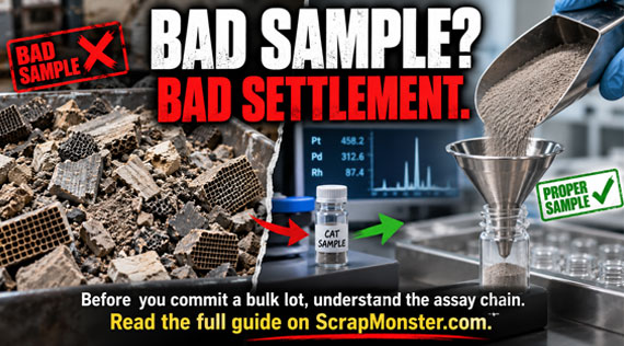 Catalytic Converter Assay Explained: From Decanning to PGM Settlement