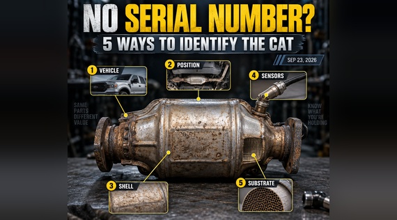 Catalytic Converter With No Serial Number? How to Identify It